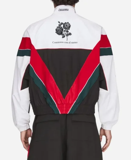 Adidas x Willy Chavarria 2026 Mexico Jacket In Black & White