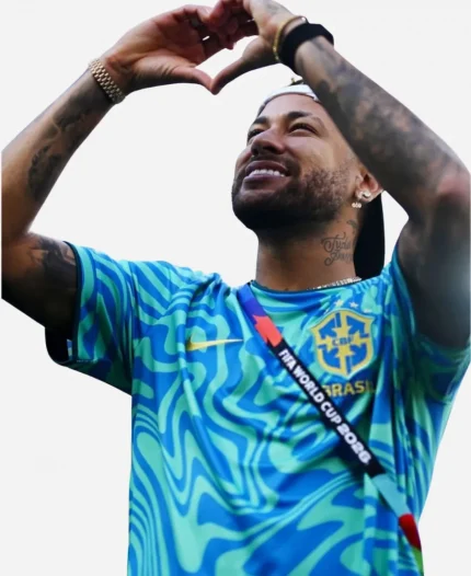 2026 FIFA World Cup Group C Morocco vs Brazil Neymar Jr. Training Jersey