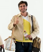 FIFA World Cup 2026 Spain Team Arrival Beige Jacket
