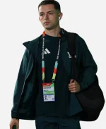 FIFA World Cup 2026 Mexico Team Travel Windbreaker Green Hooded Jacket