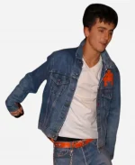 2026 NBA Finals Knicks vs. Spurs Timothee Chalamet Denim Jacket