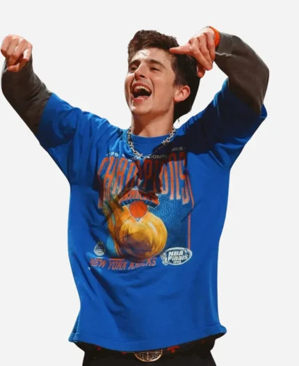 Timothee Chalamet 2026 Cavaliers vs Knicks T-Shirt