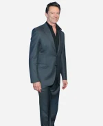 Hugh Jackman The Death Of Robin Hood 2026 NYC Premiere Grey Suit