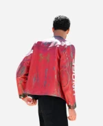 424 x Under Armour 2026 World Cup Achraf Hakimi Red Leather Jacket