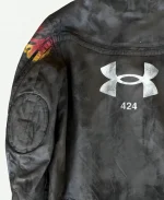 424 x Under Armour 2026 World Cup Black Leather Jacket
