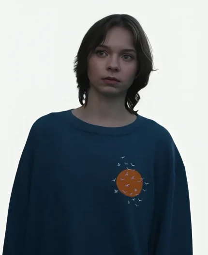 Emma Myers Sun with Birds Sweatshirt