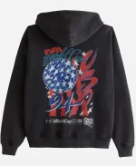 Abercrombie & Fitch 2026 FIFA World Cup USA 94 Graphic Print Black Hooded Jacket