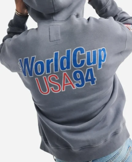 Abercrombie & Fitch USA 94 World Cup Grey Hoodie