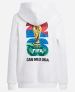 Adidas 2026 World Cup White Hoodie