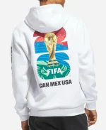 FIFA World Cup 2026 Match Ball Graphic Hoodie - White