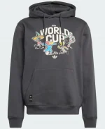 Adidas FIFA World Cup 2026 Mascot Grey Hoodie - Jacket Era