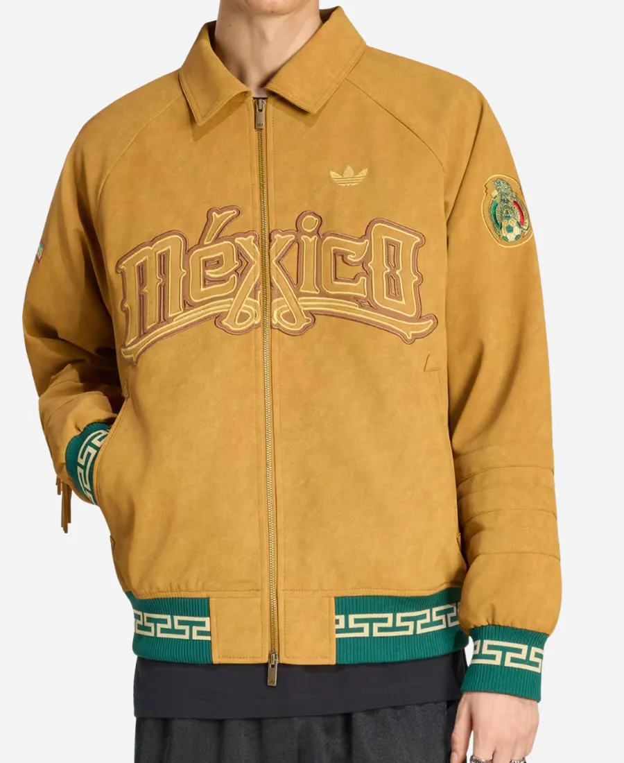 Adidas FIFA World Cup 26 Mexico Fringed Jacket FIFA World Cup 26 Mexico Fringed Jacket