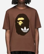 Adidas x BAPE Monkey logo T-Shirt