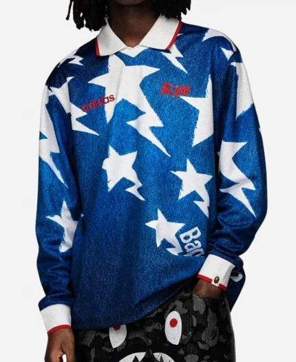 Adidas x BAPE Long Sleeve Star Jersey