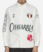 Adidas x Willy Chavarria 2026 World Cup Mexico White Button Up Shirt