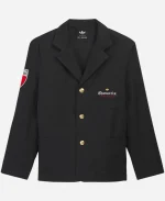 Adidas Originals x Willy Chavarria 2026 Men's Mexico Team Players Logo Black Twill Blazer