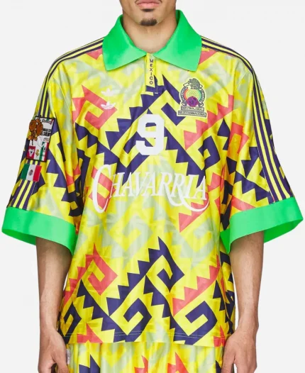 Adidas x Willy Chavarria Mexico Goalkeeper Jersey In Yellow