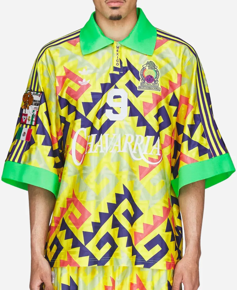 Adidas x Willy Chavarria Mexico Goalkeeper Jersey Adidas x Willy Chavarria Mexico Goalkeeper Jersey In Yellow
