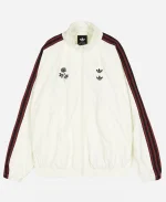 Jessica Alba 2026 Adidas x Willy Chavarria Off White Track Jacket