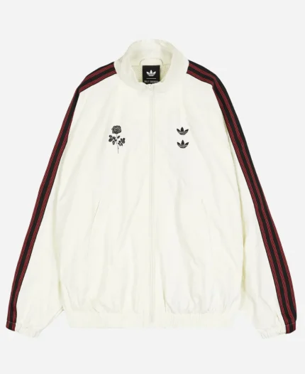 Jessica Alba 2026 Adidas x Willy Chavarria Off White Track Jacket