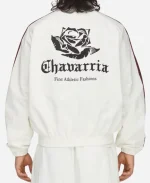 Adidas x Willy Chavarria 2026 Off-White Woven Track Jacket