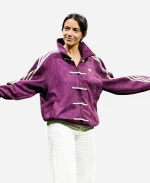 Adidas Chinese New Year Purple Jacket Worm By Aitana Bonmati