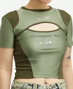 Mika Abdalla Off Campus S01 Cut Out Racing T-Shirt