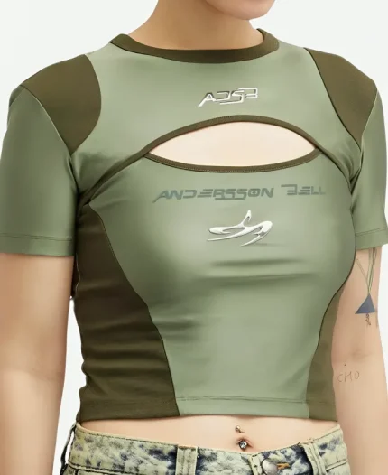 Mika Abdalla Off Campus S01 Cut Out Racing T-Shirt