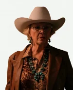 Dutton Ranch S01 Annette Bening Snake Print Shirt