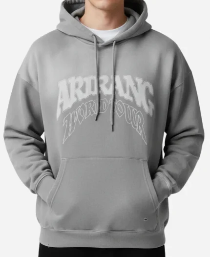 BTS Arirang Grey Hoodie