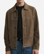 Austin Blanchett Not Suitable For Work S01 Brown Suede Jacket