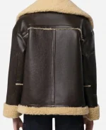 Not Suitable For Work S01 Avantika Faux Shearling Leather Jacket