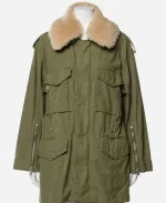 Avantika Vandanapu Not Suitable For Work Fur Collar Jacket