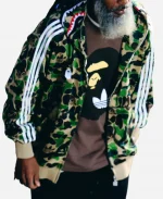 Adidas x BAPE Football Collective 2026 Shark Track Hoodie