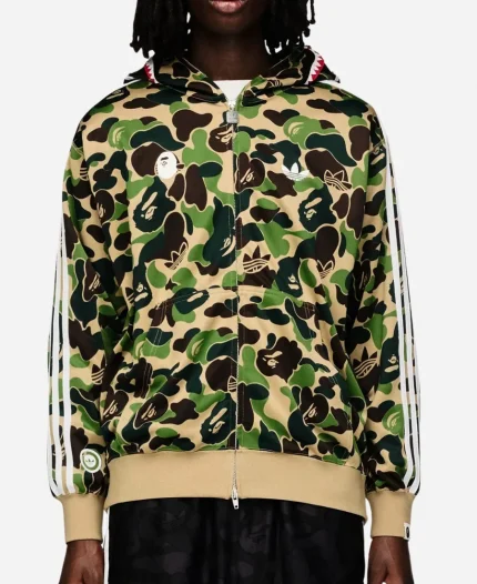 BAPE x Adidas Shark Track Hoodie