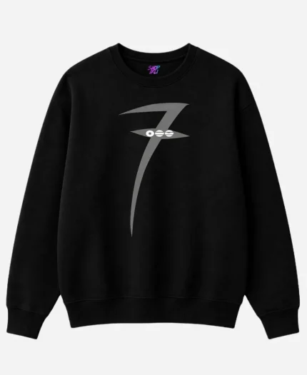 BTS 2026 Stanford Concert Tour Suga 7 Sweatshirt - Black