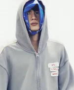 Official BTS Arirang Heather Gray Hoodie