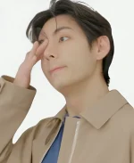 BTS V ONE LUCKY DAY V’s VLOG Beige Cotton Jacket