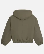 BTS V One Lucky Day Vlog 2026 Celine Olive Green Windbreaker Jacket