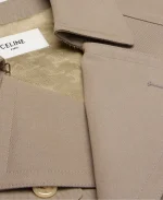BTS V ONE LUCKY DAY VLOG Kim Taehyung Beige Wool Trench Coat
