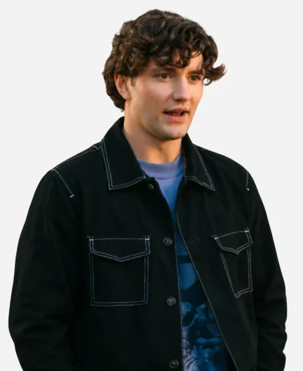 Khobe Clarke Off Campus S01 Beau Maxwell Black Cotton Jacket