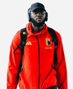 World Cup 2026 Belgium Adidas Tiro Windbreaker Travel Jacket