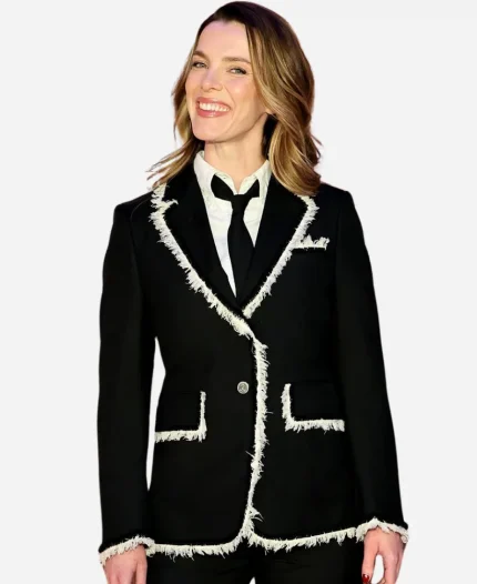 Betty Gilpin Office Romance Premiere Blazer - Black