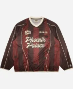 Billionaire Boys Club x Potluck Club 2026 Phoenix Palace Football Burgundy Shirt