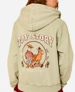 BoxLunch Toy Story 5 Woody & Bullseye Cropped Hooded Jacket