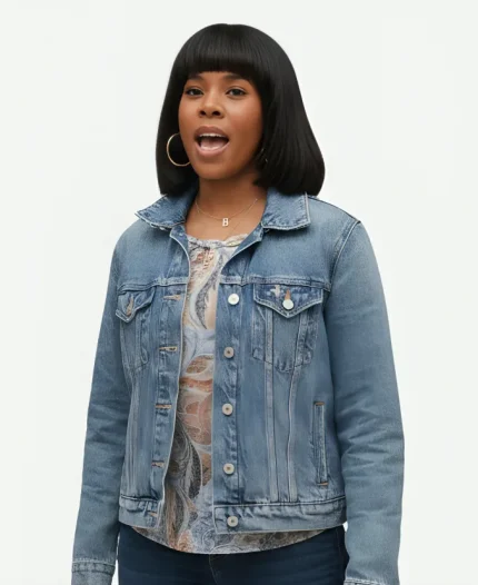 Regina Hall Blue Denim Jacket 
