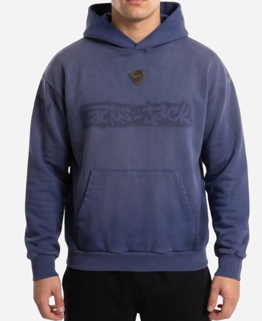 CJ x Nike Total 90 France Hoodie Travis Scott CJ x Nike T90 France Hoodie in Blue