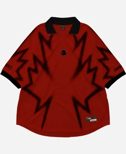 Travis Scott 2026 FIFA World Cup Cactus Jack x Nike Canada Total 90 Retro Jersey