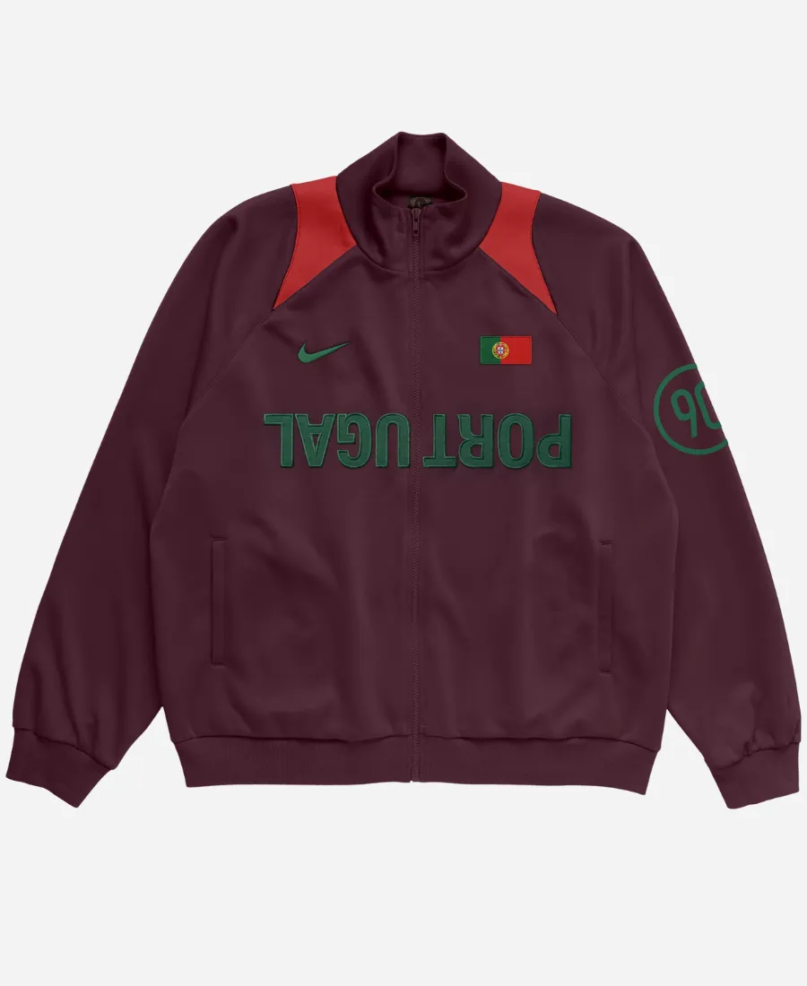 Cactus Jack x Nike Portugal Total 90 Anthem Jacket Travis Scott Cactus Jack x Nike SS26 Portugal Total 90 Anthem Jacket