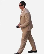 2026 Palermo Italy Pre-Wedding Party Callum Turner Beige Suit